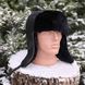 Чоловіча шапка вушка з хутра овчини з козирком 484 фото 1